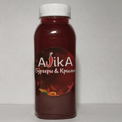Морс Вишня в Аджика бургер по цене 160 ₽