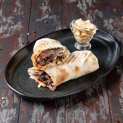 Шаурма с говядиной с грибами в Istanbul StreetFood по цене 650 ₽