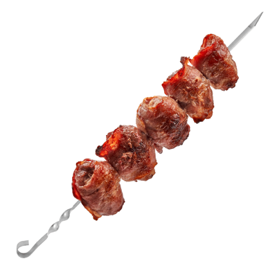 Шашлык из куриной печени в беконе в Ёрш по цене 300