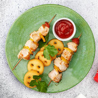 Куриные шашлычки со смайликами (детский) в Mojo