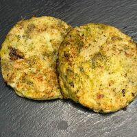 Оладьи с цветной капустой брокколи в Мистер Кух
