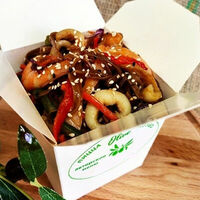 Wok Соба с морепродуктами в Пицца Olive