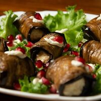 Рулетики из баклажанов с сырной начинкой в Хинкали-Дали