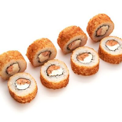 Жареный с лососем терияки в Доставка Kaifa по цене 504 ₽