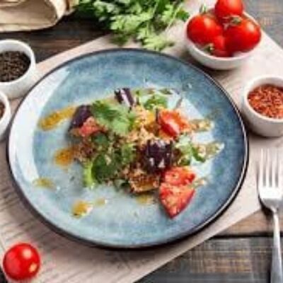 Салат из хрустящих баклажанов в Духанъ Алаверды по цене 590 ₽