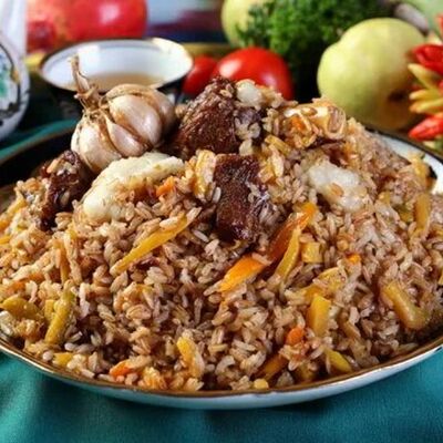 Плов красный рис в Бишкек сити по цене 440 ₽