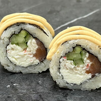 Кранч ролл с лососем в Good Food по цене 586 ₽