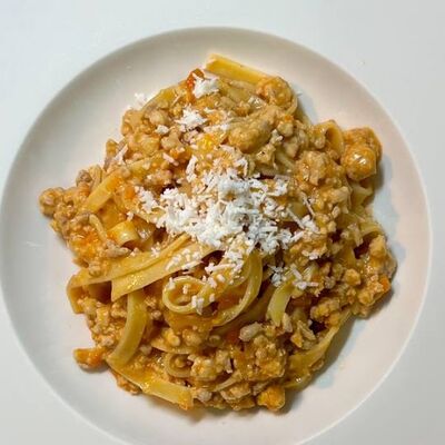 Тальятелле с кроликом и пекорино в L'angolo Italiano по цене 41 р.