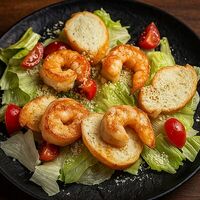 Салат Цезарь с креветками в CAFE BAZAR