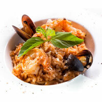 Ризотто с морепродуктами в Мариус