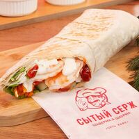 Греческая с креветками в Сытый Серж