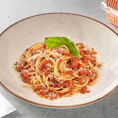Спагетти Болоньезе в iL Патио по цене 19 р.