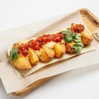 Картофель с соусом из перцев в Патари