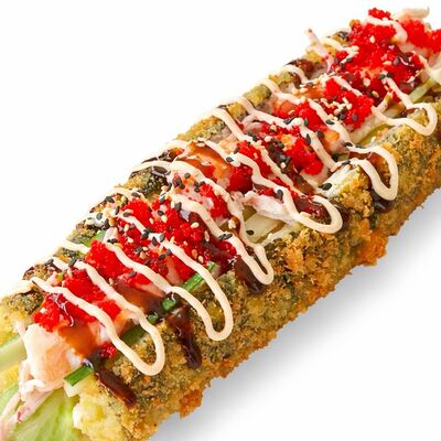 Битдог с креветкой и крабом в Bitcoin11k Халяль по цене 749 ₽