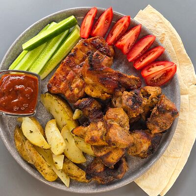 Шашлык для настоящих мужчин (2 персоны) в Мужчина готовит по цене 2250 ₽