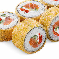 Темпура-ролл с лососем в MYBOX