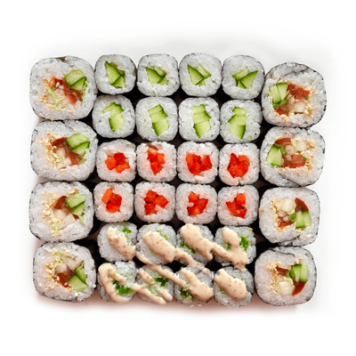 Сет Постный в Кинг роллс по цене 724 ₽