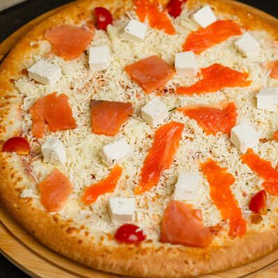 С лососем в Хочу пиццу по цене 999