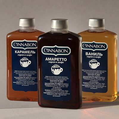 Сувенирный сироп в ассортименте в Синнабон по цене 555 ₽