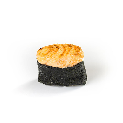 Запеченный Гункан с креветкой в 4 Лосося по цене 209