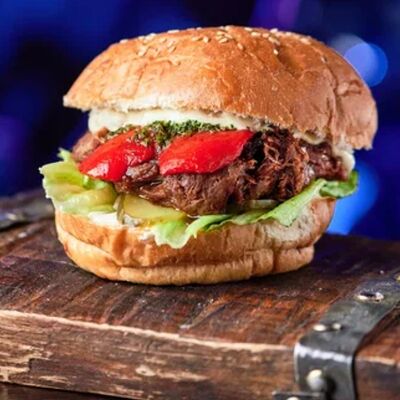 Бургер из щёк в Prime granzh по цене 650 ₽