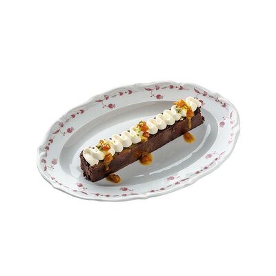 Брауни с фруктами в Каспийка по цене 490 ₽