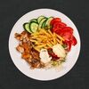 Шаурма на тарелке в Eat my market-Сhef grill по цене 295