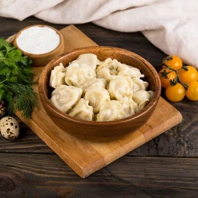 Пельмени с цыпленком в Хачапурия по цене 380 ₽